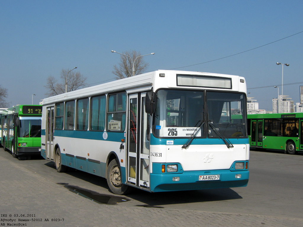 Minsk, Neman-52012 # 043631
