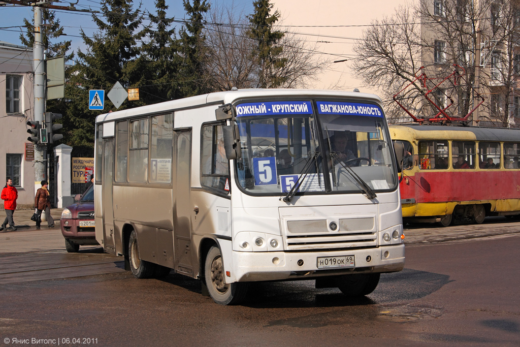 Tver, PAZ-320402-03 (32042C) №: Н 019 ОК 69