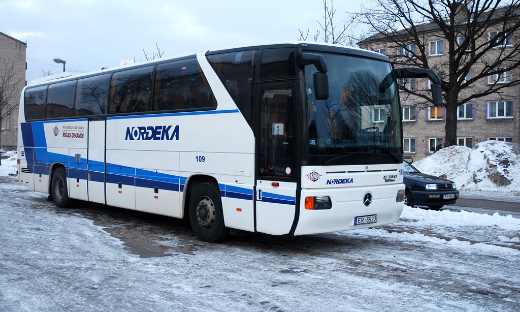 Riga, Mercedes-Benz O350-15RHD Tourismo I № 109
