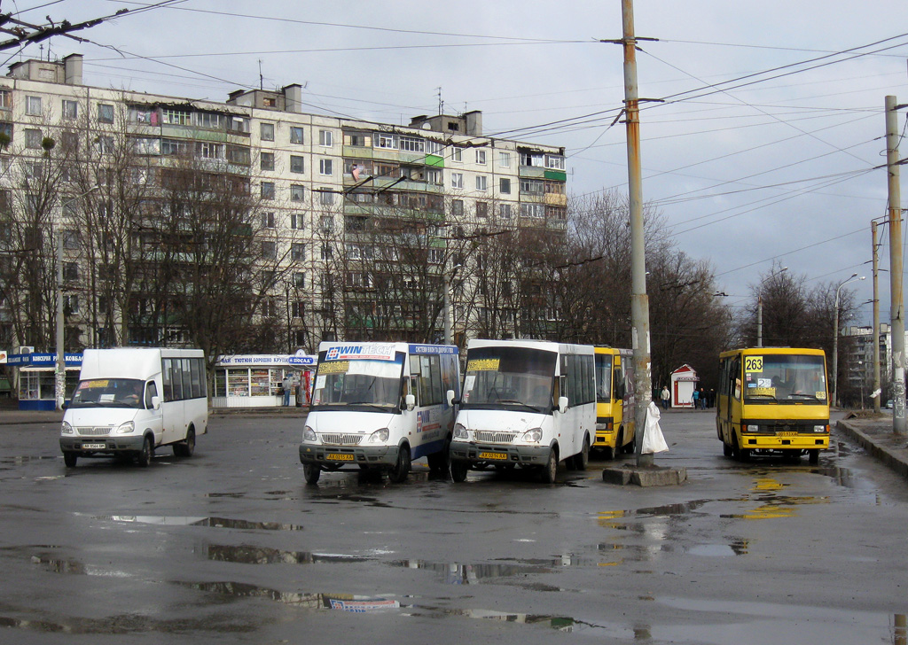 Kharkiv, Ruta SPV А048.4 # АХ 0215 АА; Kharkiv, Ruta SPV А048.4 # АХ 0016 АА; Kharkiv — Конечные станции