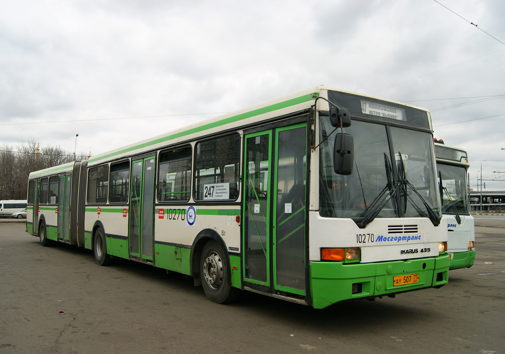Moscow, Ikarus 435.17A # 10270