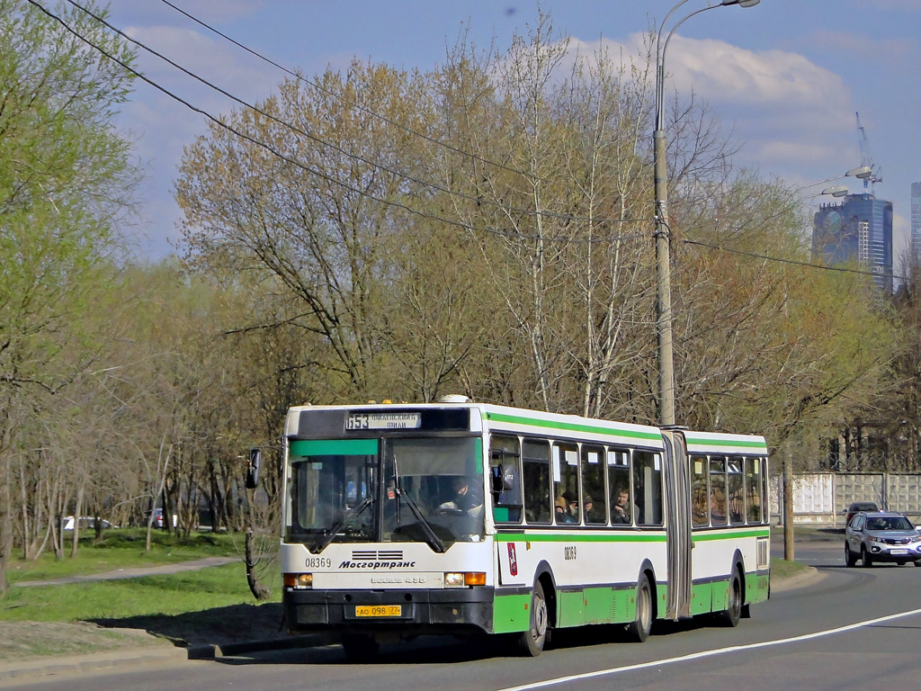 Moscow, Ikarus 435.17A No. 08369