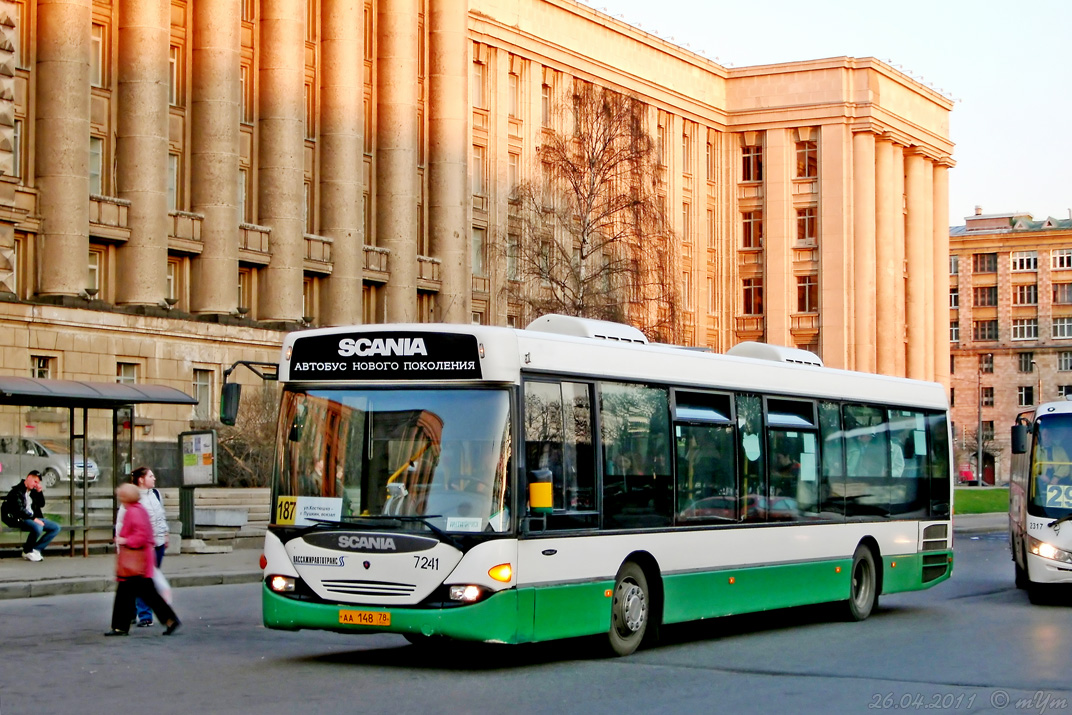 Saint Petersburg, Scania OmniLink CL94UB 4X2LB № 7241