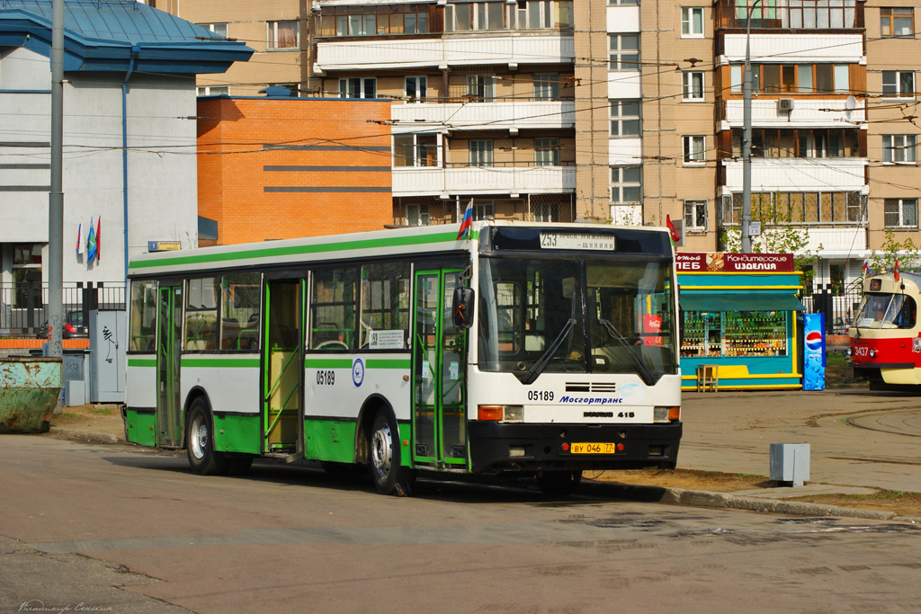Moscow, Ikarus 415.33 # 05189