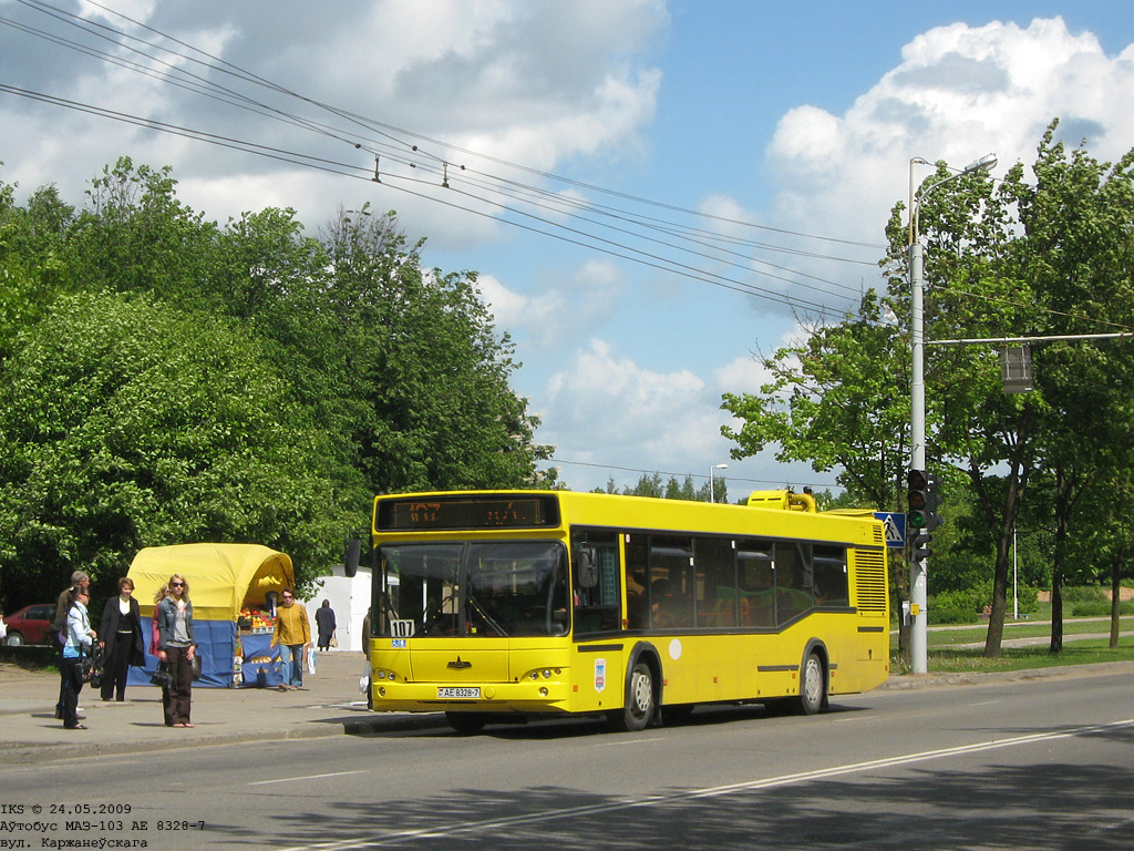 Minsk, MAZ-103.476 č. 033171