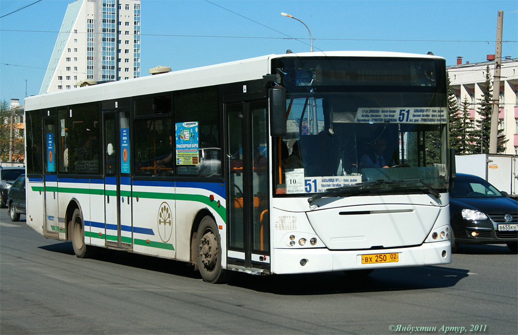 Ufa, VDL-NefAZ-52997 Transit # ВХ 250 02