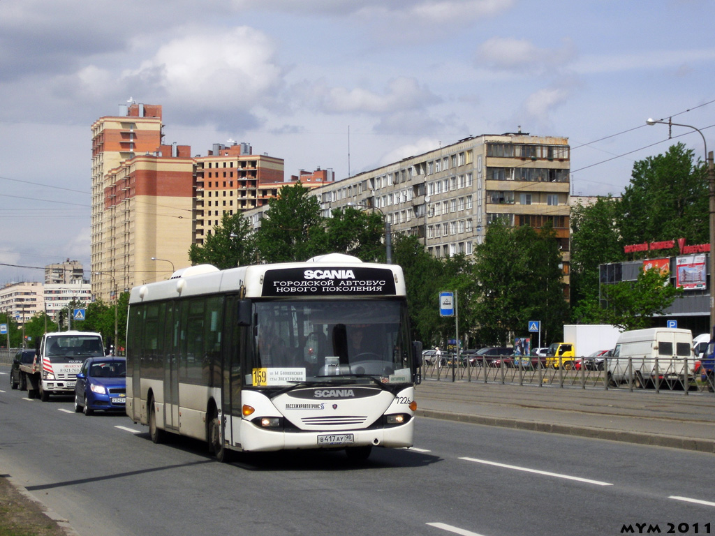 Sankt Petersburg, Scania OmniLink CL94UB 4X2LB nr. 7226