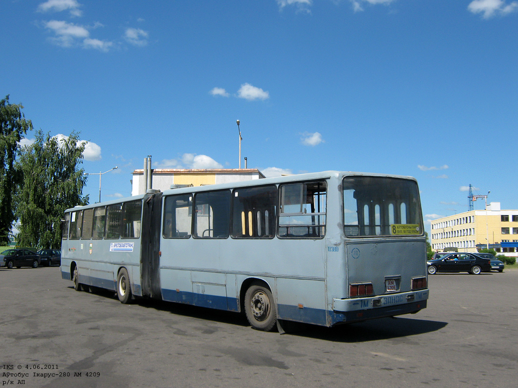 Барановичи, Ikarus 280.02 № 10380