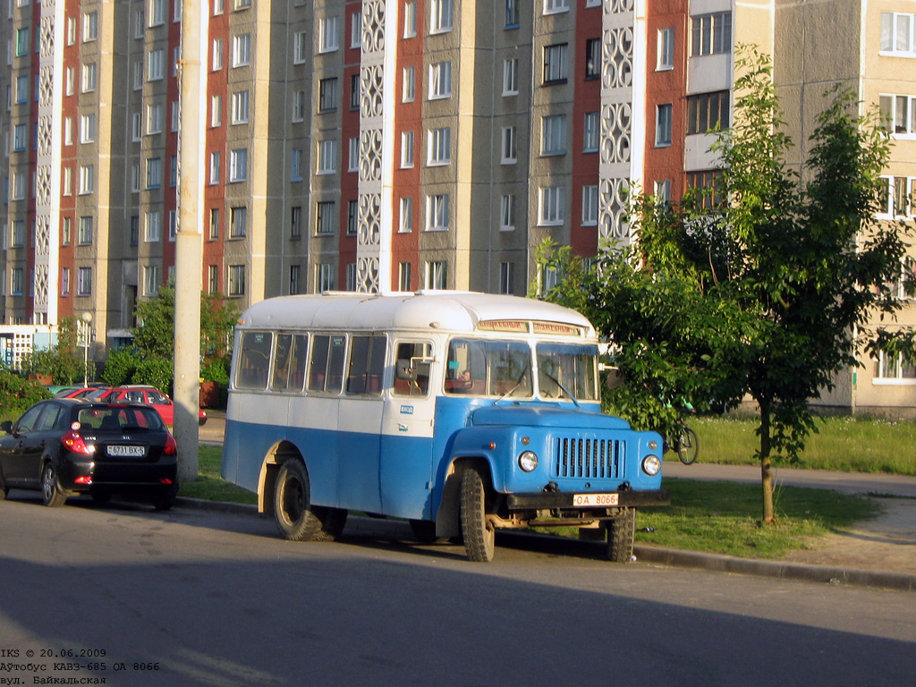 Minsk District, KAvZ-685 No. ОА 8066