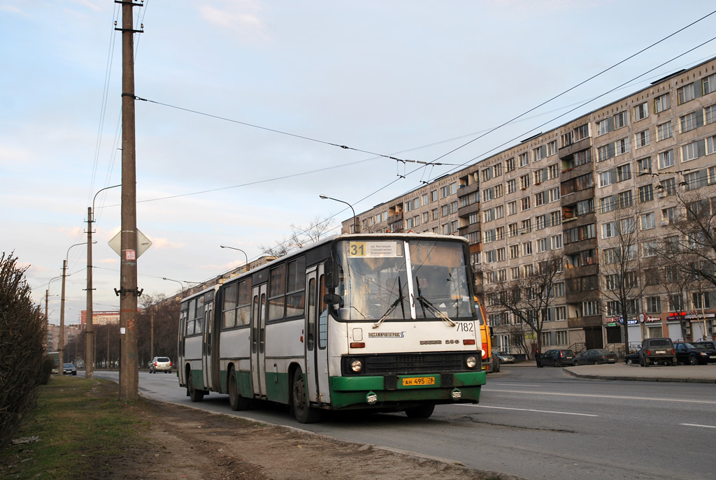 Saint Petersburg, Ikarus 280.33O № 7182