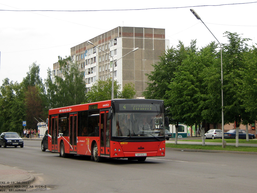 Polotsk, MAZ-203.067 Nr. 029777
