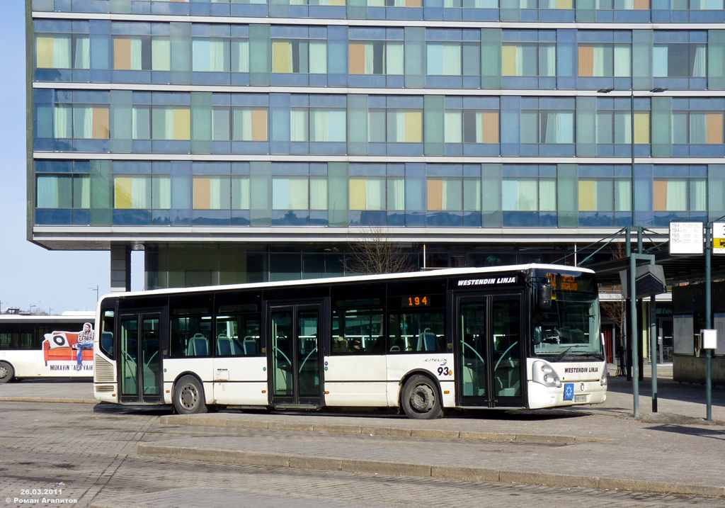 Espoo, Irisbus Citelis Line # 93