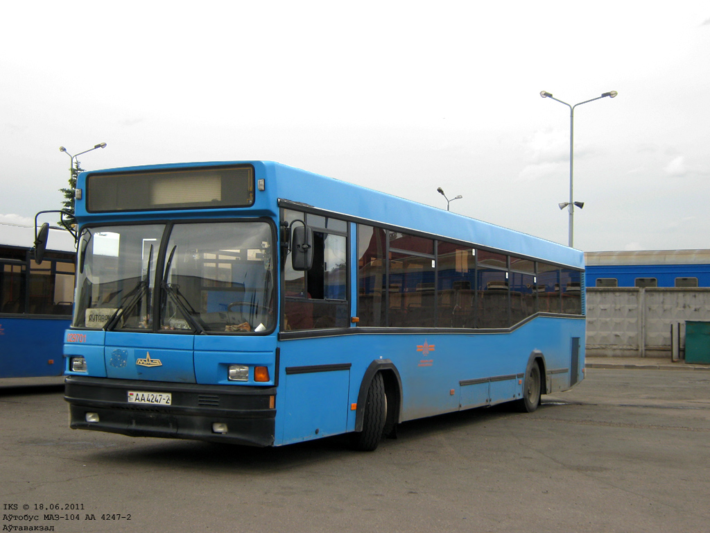Polotsk, MAZ-104.025 Nr. 029701
