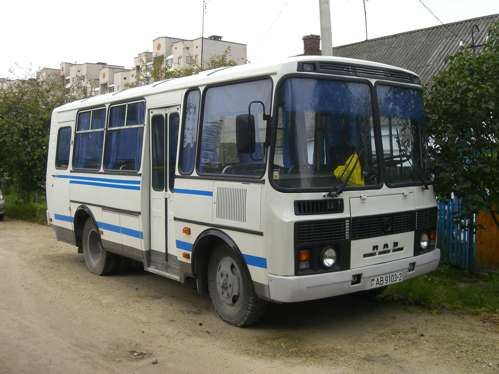 Orsha, PAZ-32053 (320530, 3205B0, 3205C0, 3205E0) # АВ 9103-2