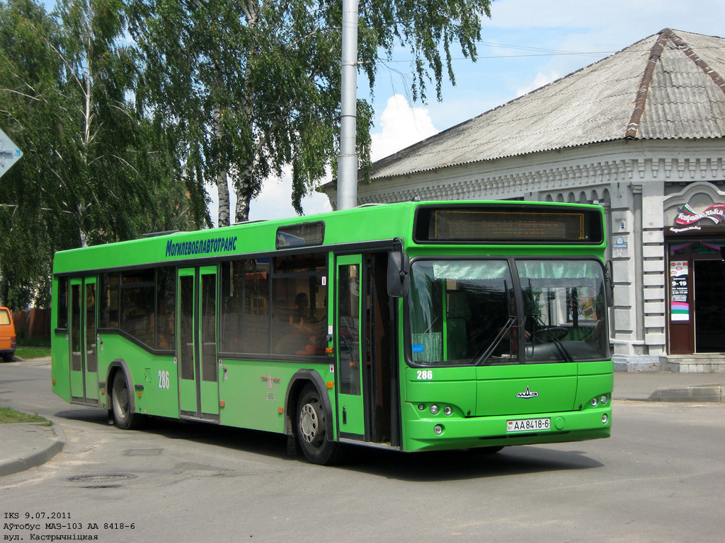Bobruysk, MAZ-103.465 # 286