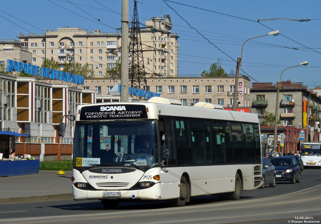 Saint Petersburg, Scania OmniLink CL94UB 4X2LB # 7425