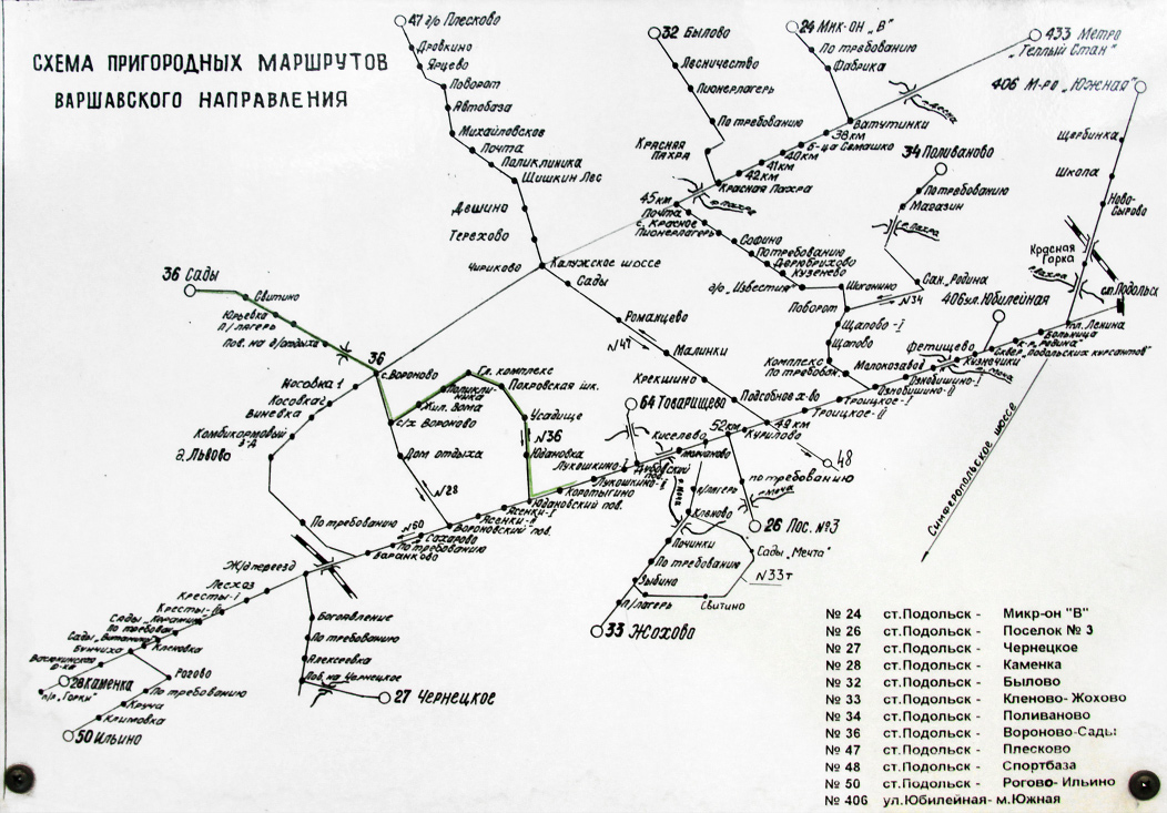 Podolsk — Maps; Maps routes