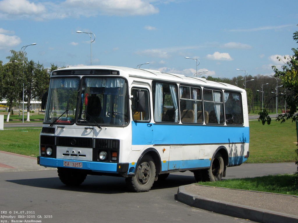 Лида, ПАЗ-3205* № СА 3255