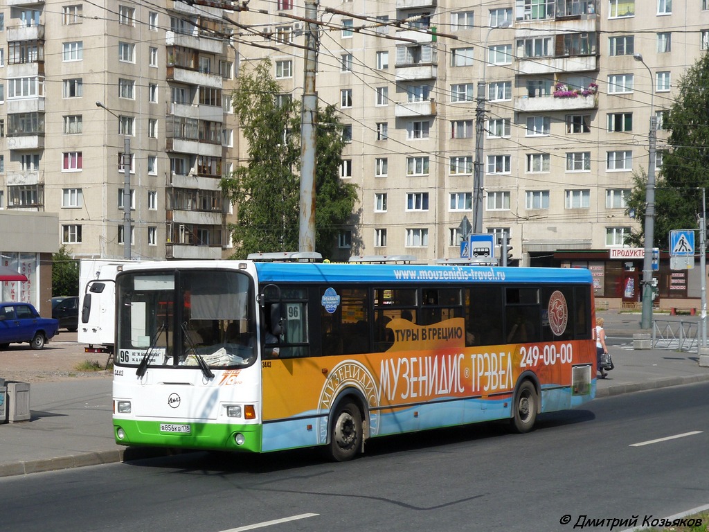 Санкт-Петербург, ЛиАЗ-5293.53 № 3443