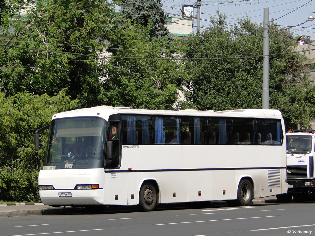 Mosca, Neoplan N316SHD Transliner # Е 407 ВК 177