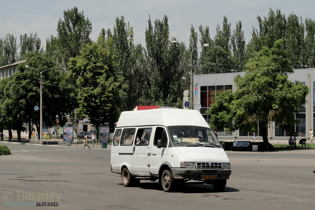 Никополь, ГАЗ-3221* № АЕ 1299 АА