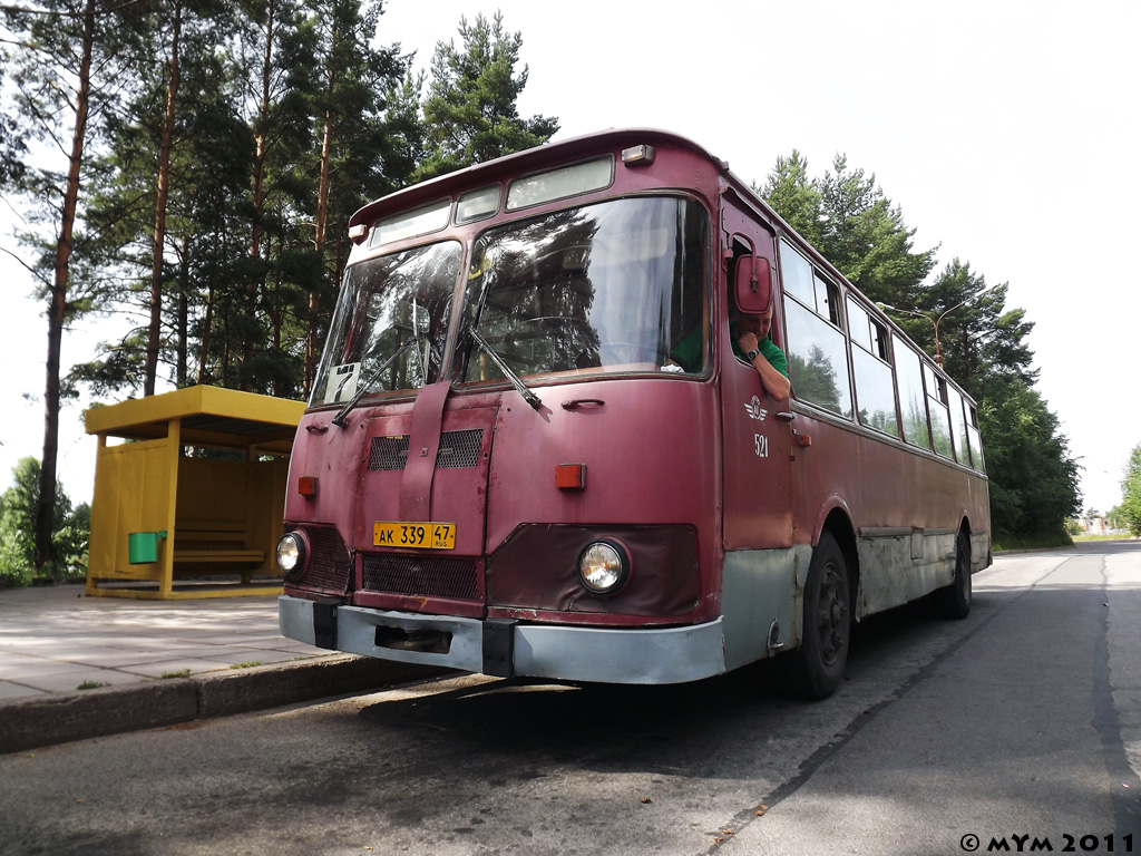 Sosnovy Bor, LiAZ-677М # 521