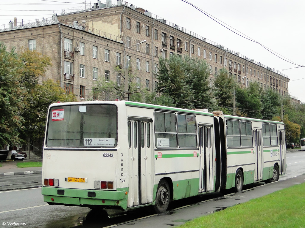 Moskau, Ikarus 280.33M Nr. 02243
