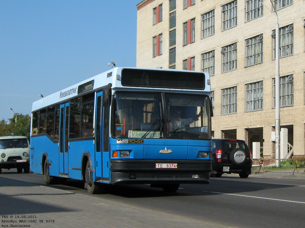 Belinichi, MAZ-104.С21 # ТЕ 6374