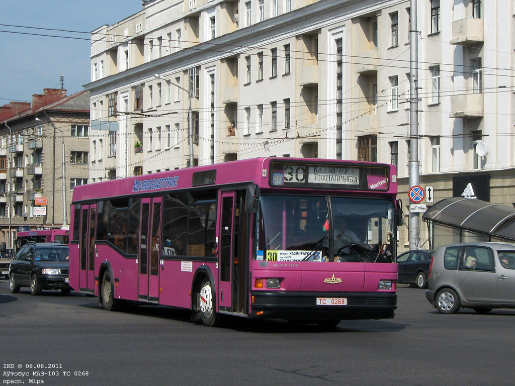 Mogilev, MAZ-103.062 Nr. 1081