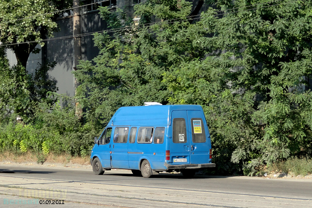 Dnipro, Ford Transit Hi-Cube # АЕ 2127 ВВ