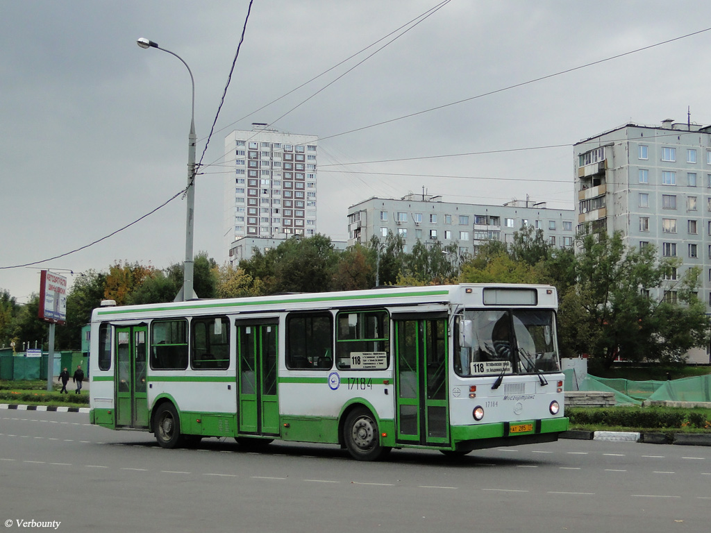 Moscow, LiAZ-5256.25 nr. 17184