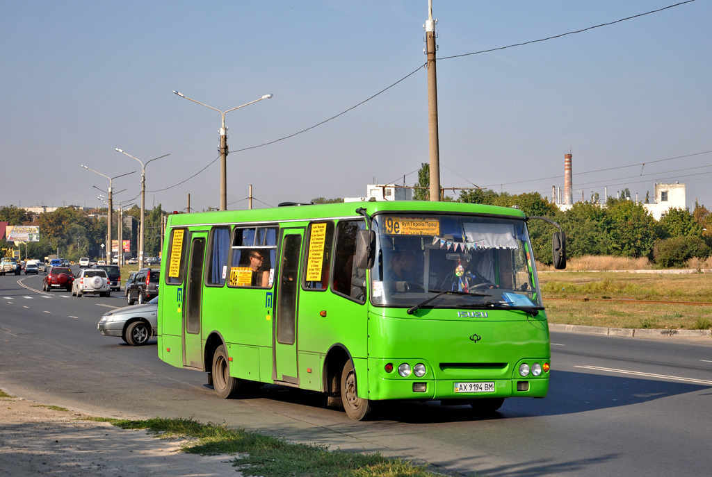 Kharkiv, Bogdan A09202 (LuAZ) № АХ 9194 ВМ