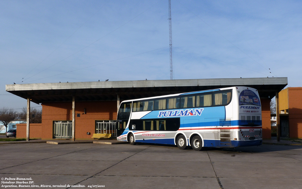 Argentina, other, Metalsur Starbus DP nr. 6745