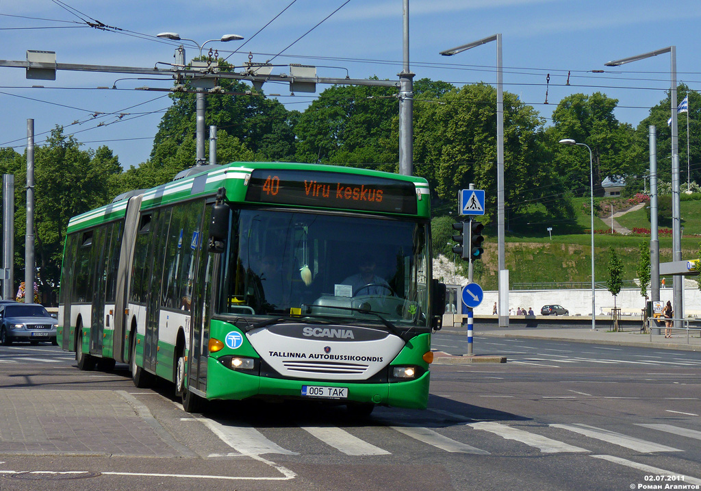 Таллин, Scania OmniLink CL94UA 6x2LB № 1005