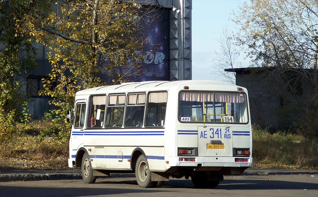Zheleznogorsk (Krasnoyarskiy krai), PAZ-32054 (40, K0, H0, L0) # АЕ 341 24
