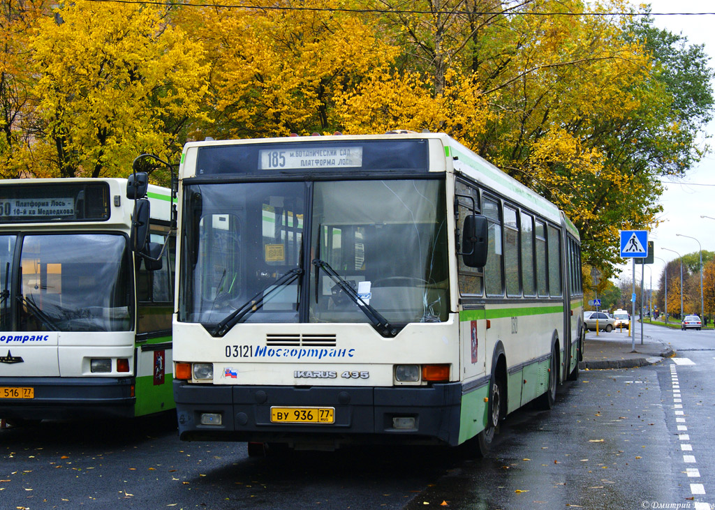 Moscow, Ikarus 435.17A nr. 03121