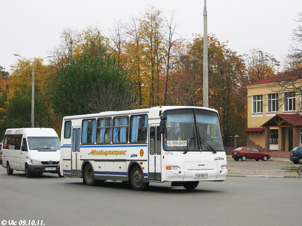 Солигорск, ПАЗ-4230-01У № 027091