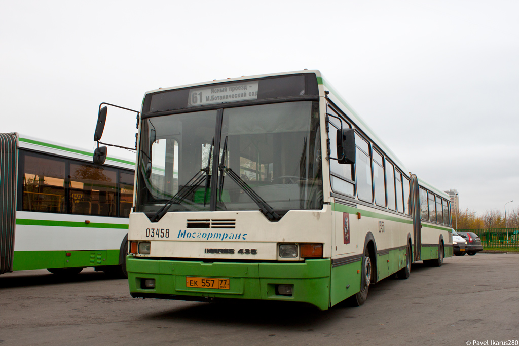 Moscow, Ikarus 435.17 # 03458