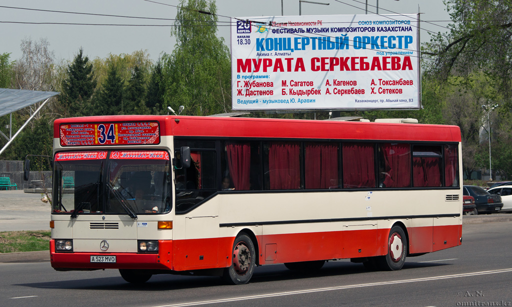 Almaty, Mercedes-Benz O405 № A 523 MVO