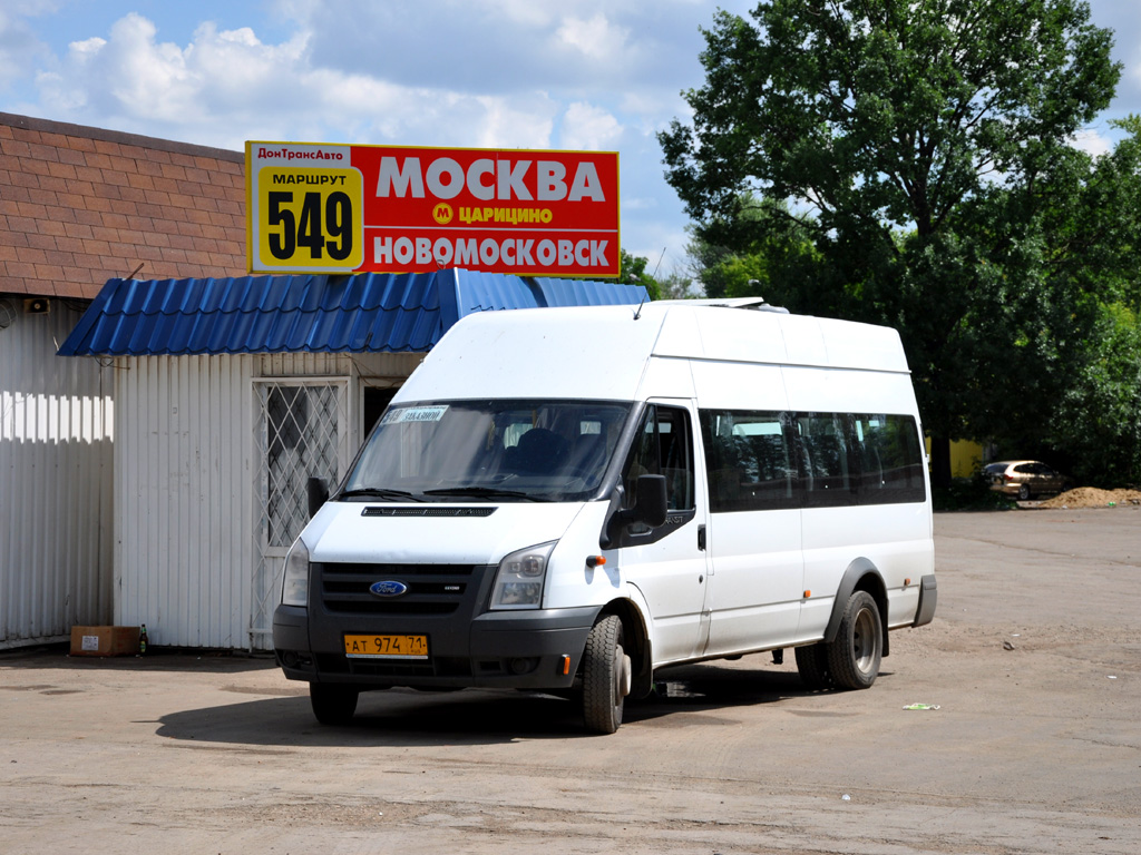 Novomoskovsk, Nizhegorodets-222702 (Ford Transit) č. АТ 974 71