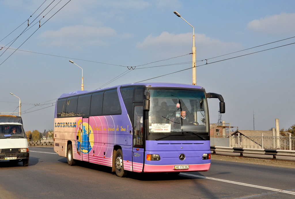 Dnipro, Mercedes-Benz O350 Tourismo I 15RHD # АЕ 5702 ВС