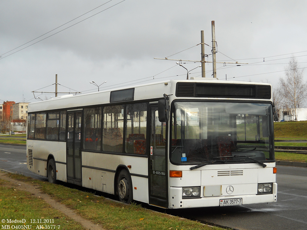 Minsk, Mercedes-Benz O405NÜ # АК 3577-7