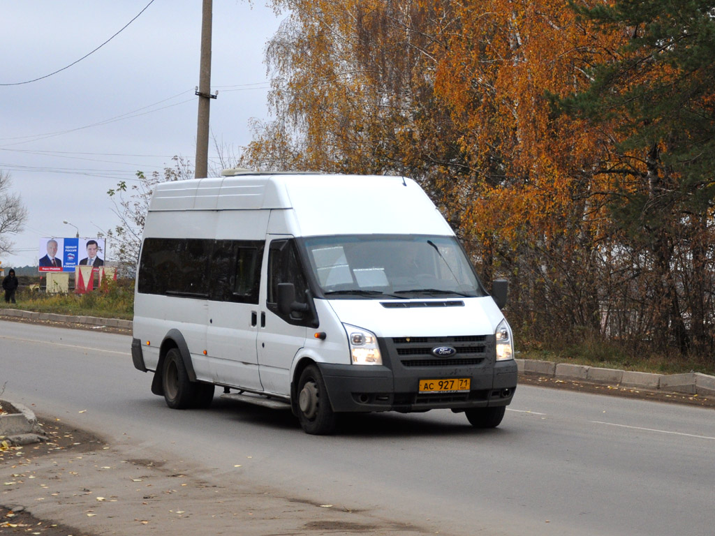 Novomoskovsk, Nizhegorodets-222702 (Ford Transit) # АС 927 71