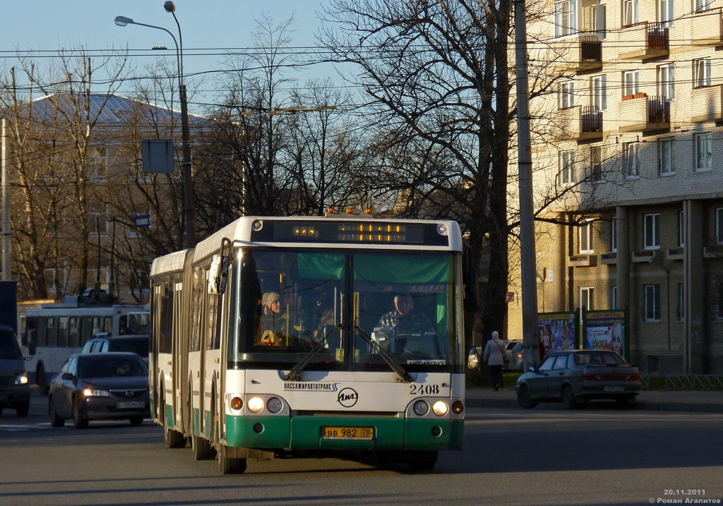 Petrohrad, LiAZ-6213.20 č. 2408