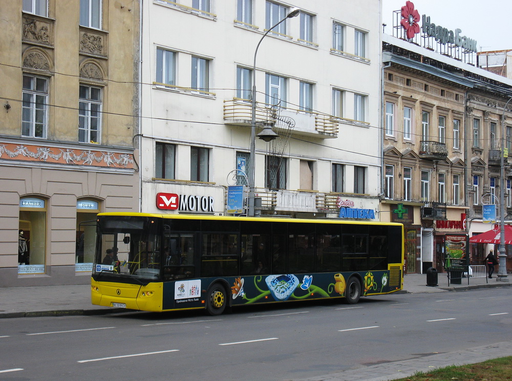 Lviv, LAZ A191F0 # ВС 5519 СІ