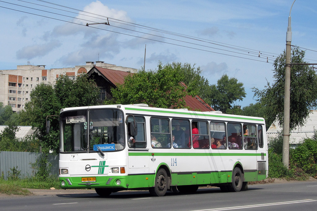 Rybinsk, LiAZ-5256.45 # 114
