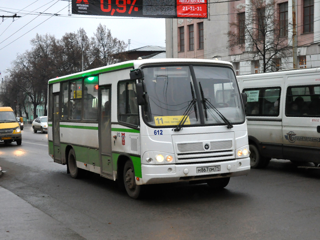 Тула, ПАЗ-320402-03 (32042C) № 612