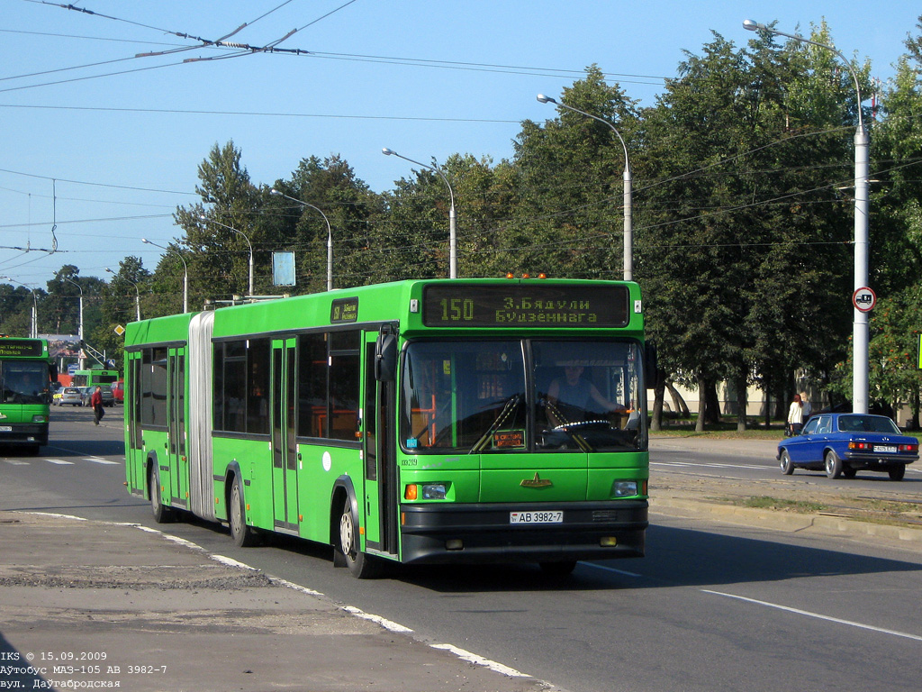 Minsk, MAZ-105.065 č. 033219