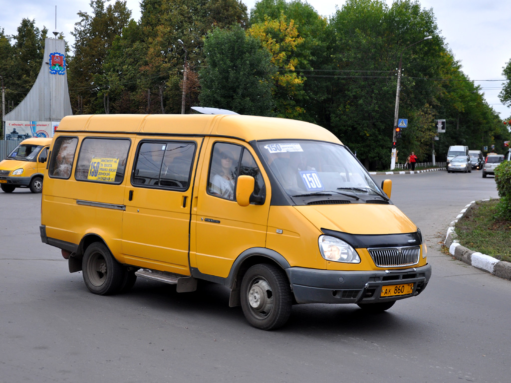 Novomoskovsk, GAZ-3221* No. АК 860 71