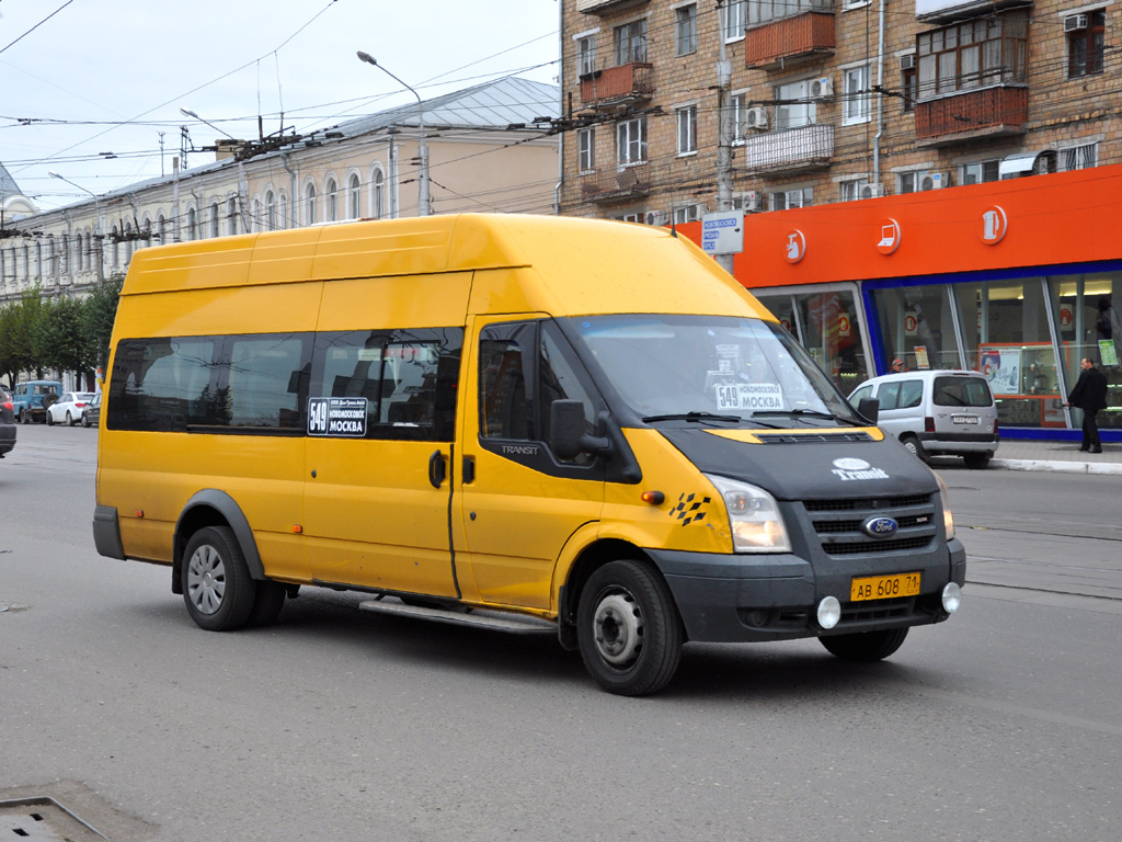 Novomoskovsk, Nizhegorodets-222702 (Ford Transit) # АВ 608 71